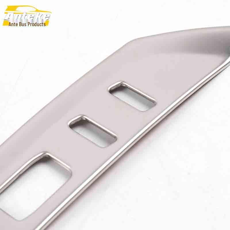 Peugeot 5008 Rear Air Outlet Decorative Frame - Stainless Steel Sequin Sticker