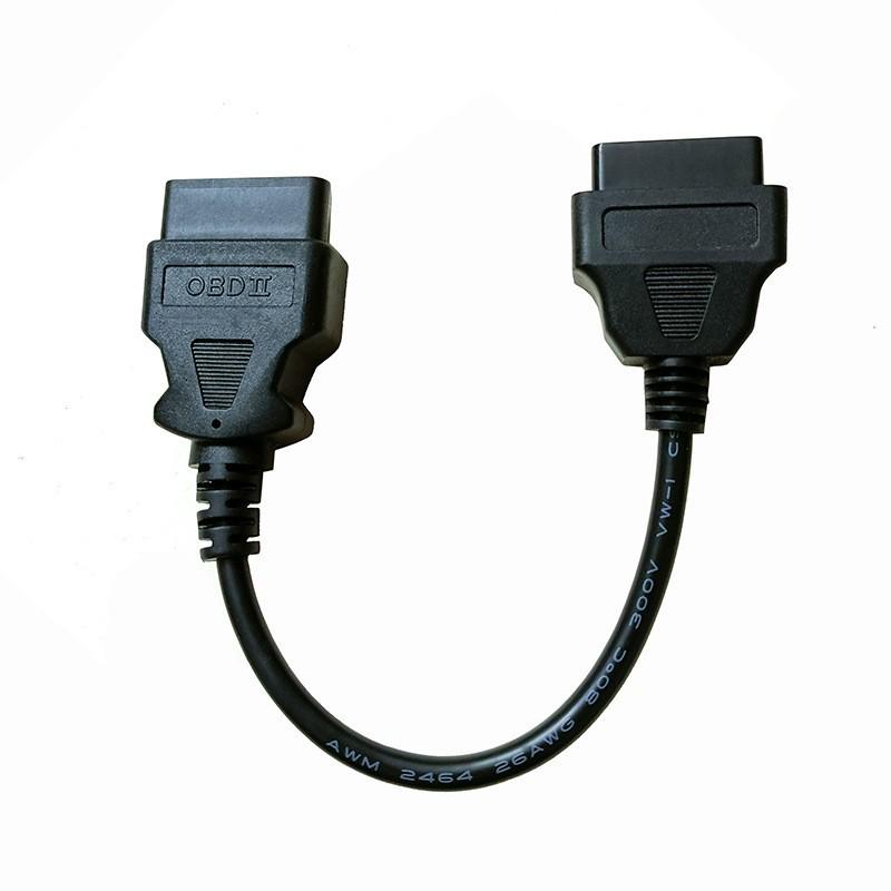 OBD2 16-контактный удлинительный кабель  папа-мама  для диагностического инструмента Launch 431