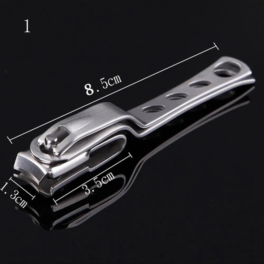 1 Pcs Nail Clipper Stainless Steel 360 Degree Rotary Cuticle Nail Clipper Fingernail Toenail Cutter Trimmer Health Care Tools