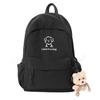Schoolbag New Fashion Large Capacity Bear Printed Student Backpack High Value Female Junior High School Student Lightweight Versatile Backpack