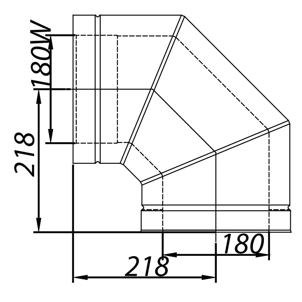 ADAM DW Elbow fi 180 90°