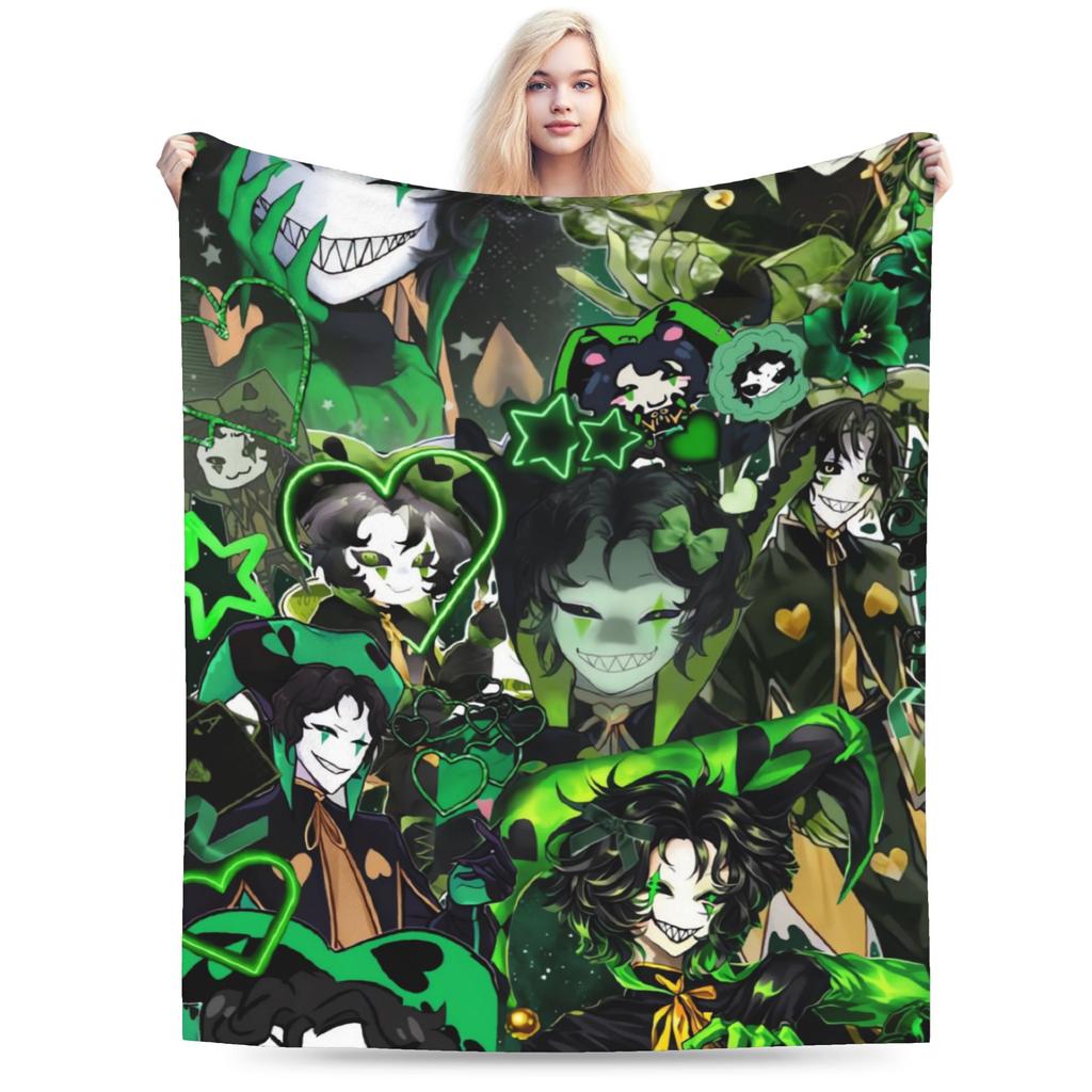 Die Freak Circus Flanelldecke Winter Super Warme Überwurfdecke für Mädchen Jungen Couch Bett Straßen Trend Bettbezug Sofa Bettbezug