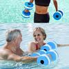 Aquatic Exercise Barbell Pool Weight Dumbbell Practical Water Floating Dumbbell for Men and Women