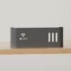 Wall Mounted WiFi Router Shelf Plastic Power Cable Organizer  for Power Strips & Home Decor