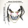 Realistic Scary Clown Mask Spooky Full Face Mask Terrifying Cosplay Mask  Halloween Party