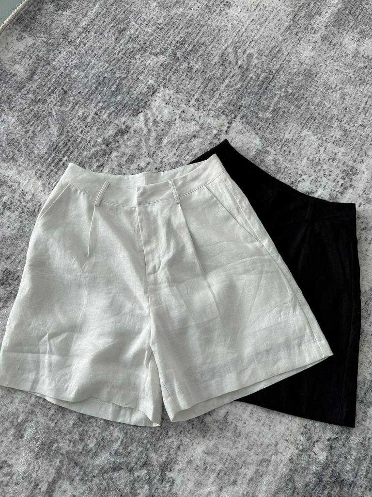 Women's Breathable Linen Shorts - Casual, Light, Slimming Fit for Summer