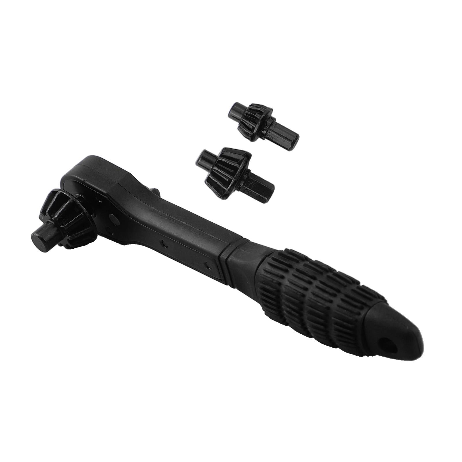 1 Set Interchangeable Drill Chuck Key Wrench Ratchet Spanner For Drill Press Clamping Drill Chuck Wrench Power Tool Accessories