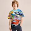 Super Wings Kids T-shirt Cartoon Print Clothing Birthday Cool Fashion Trendy Casual Party