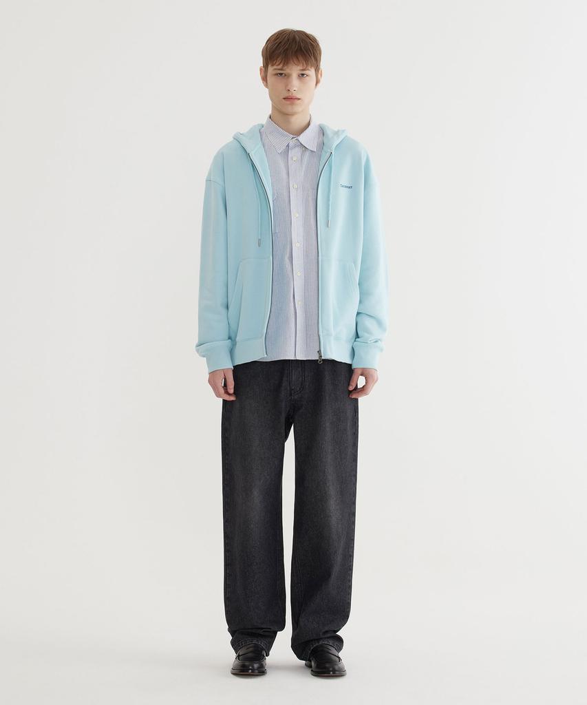 Covernat Small Authentic Zip-Up Hoodie Sky Blue