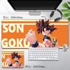 2026 Man Mouse Pad Super Popular Dragon Ball Mouse Pad Son Goku Printing Pattern Large Gaming Keyboard Office Desk Mat Super Saiyan Animation Desk Mat