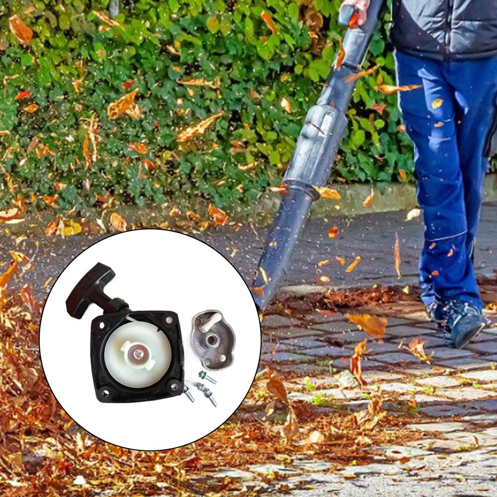 For EB260 1E34FB blower engine recoil starter and pawl screw assembly with plastic metal components for repair