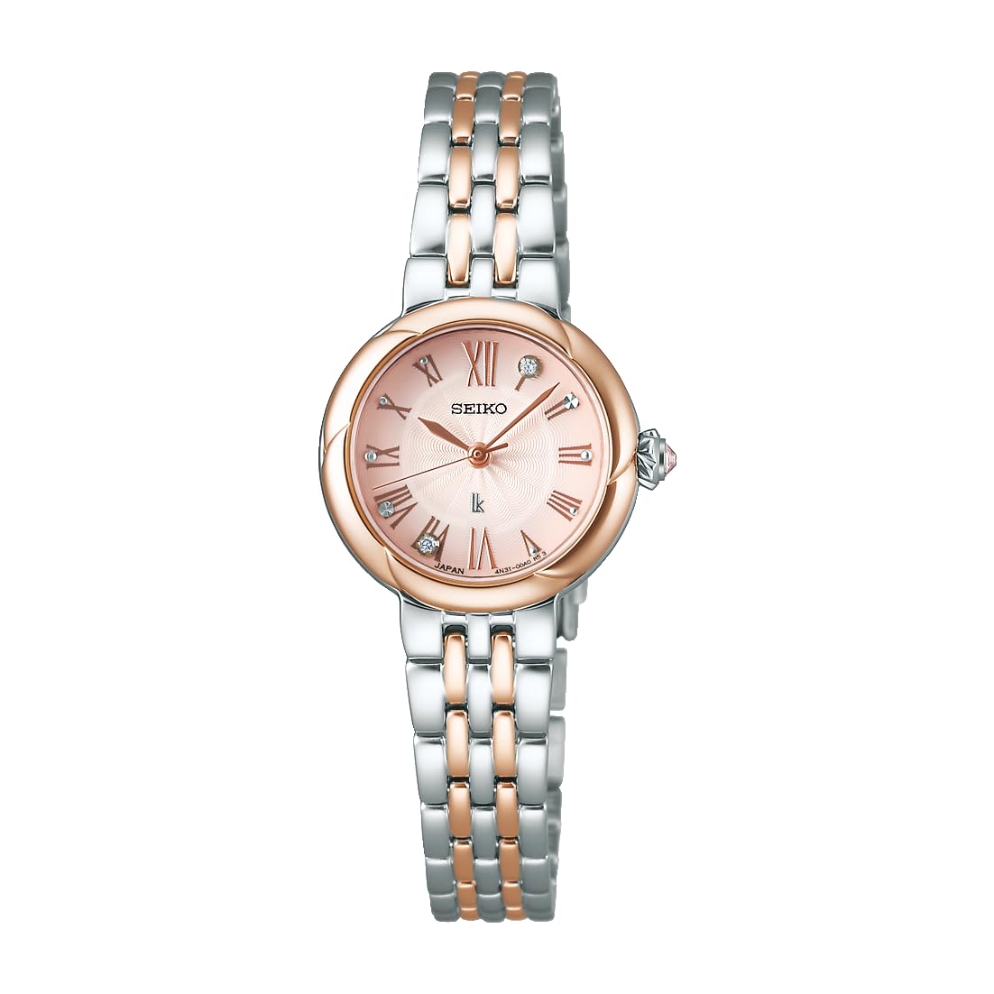 

LUKIA Grow SSWA006 Silver Pink Gold Watch [Seiko Watch] Women s &