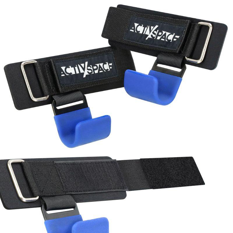 Stainless Steel Deadlift Handles Training Hooks