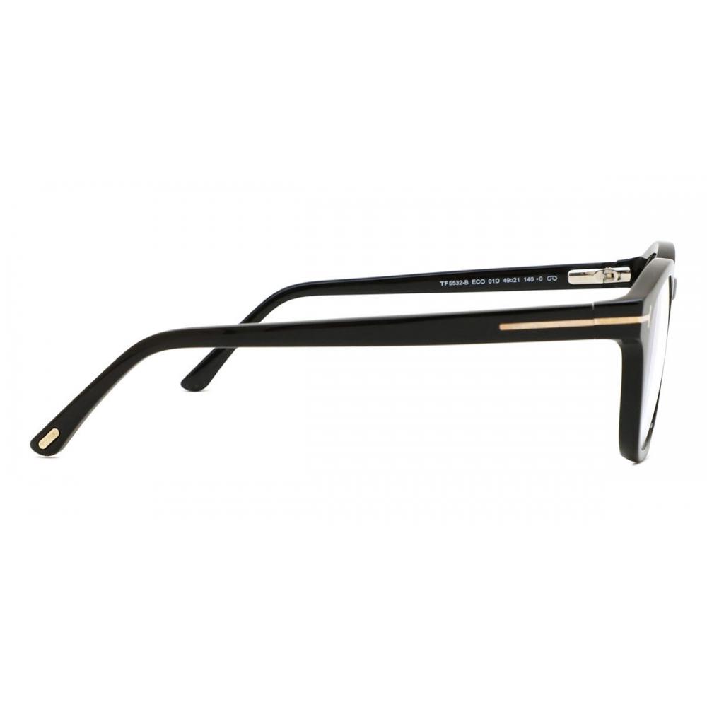 Tom Ford Ft5532 B With Clip On 01d Blue Light Block Men Eyeglasses