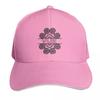 hmong symbol with last name Baseball Cap Trucker Cap Custom Cap Sun Hat For Children Sun Unisexs Tennis Womens