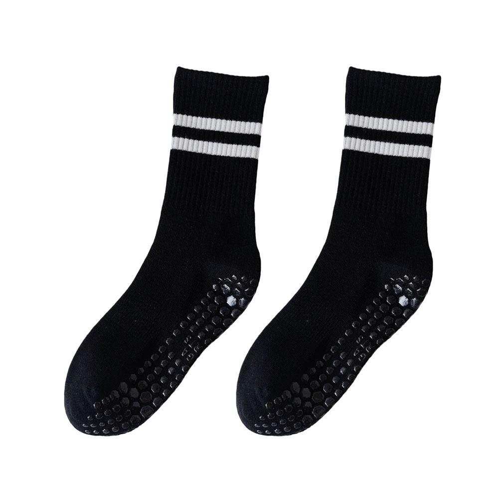 Sports Socks Cotton Mid-tube Bottom Professional Non-slip Silicone Soft Indoor Fitness Dance Socks Gym Breathable Socks Yog D1C7