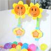 Elektrische Sonnenblumendusche Sommer-Babydusche Sonnenblumenspray Manuelle Dusche Badezimmer Kinderspielzeug