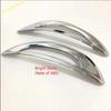 ABS Chrome Rear Tail Bumper Fog Light Lamp Decoration Stickers Cover Trim Fit For Peugeot 5008 / GT 2017 - 2024 Car Accessories