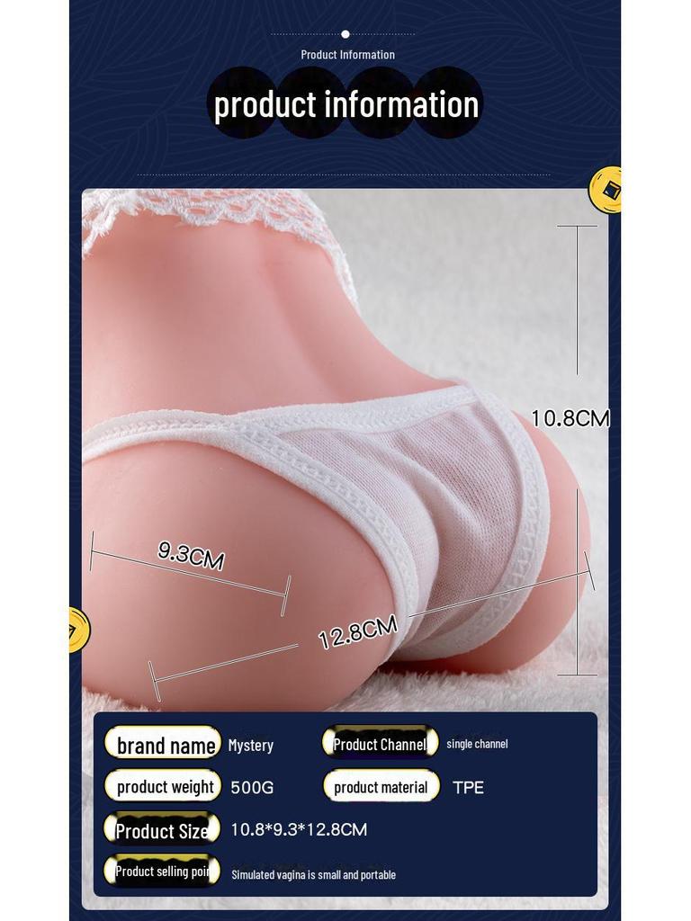 Mi Ji Realistic Vaginal Buttocks Mold Male Masturbator Doll