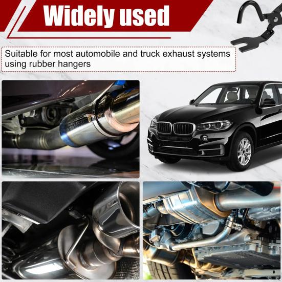 Auspuffaufhängung Demontagewerkzeug Hochleistungs-Auspuffaufhängung und Gummihalterungs-Trennzange für Auto LKW Gummi-Auspuffaufhängungen