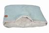 Mink Nel Mint + Gray Stripes 80cm x 60cm