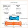 Bite Resistant Dog Toy Toothbrush Bone Sturdy Interactive Puppy Chew Dental Care for Small Dogs Safe Promotes Fresh Breath