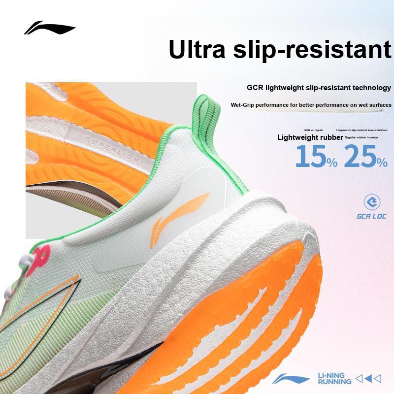 Li-Ning Ultra Light 21 High Resilience Cushioning Lightweight Shock Absorption Breathable Low Top Running Shoes Men sneaker ARBU001-7