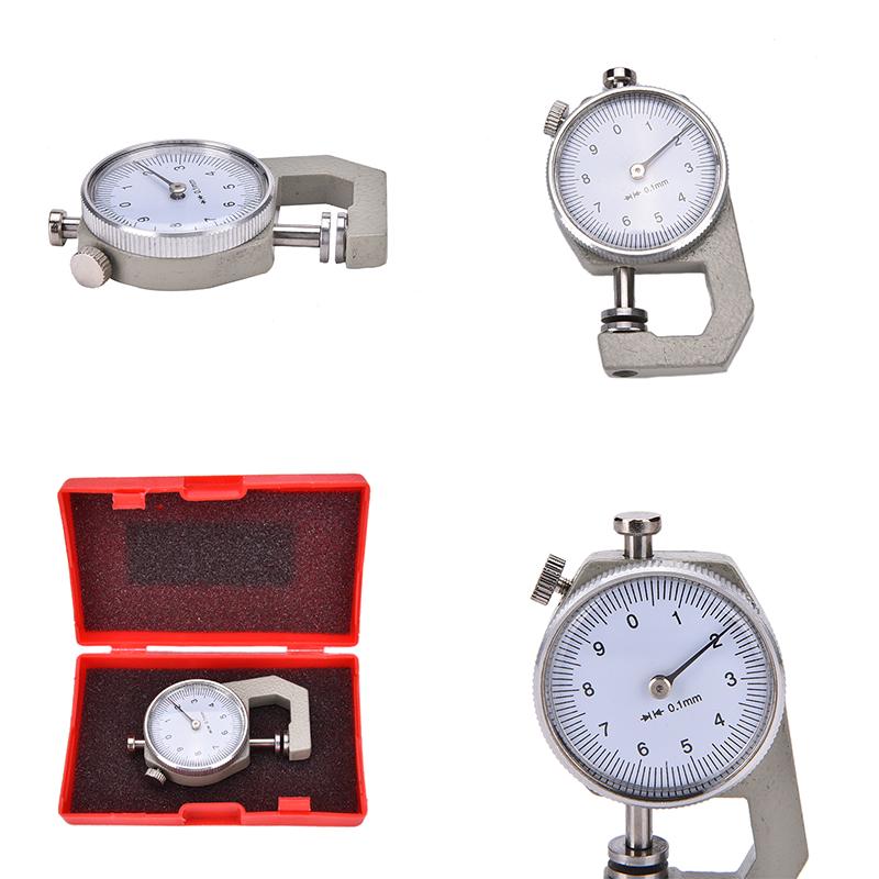 0-10Mm Leather Thickness Metal Gauge Tester Measure Leathercraft Tool Craft
