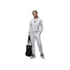 Jordan Brooklyn Fleece Casual Soft Crew Neck Pullover Long Sleeve Sweatshirt Women Tops White HV9371100