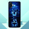 Lovely Kitten Anime Phone Case For Samsung Galaxy A07 4G Painted TPU Black Back Cover A 07 Soft Silicone Protective Fundas