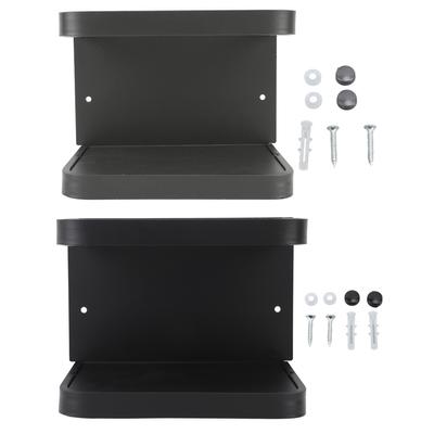Toilet Paper Shelf Wall Mounted Rustproof Aluminum Toilet Paper Roll Holder Easy Installation Space