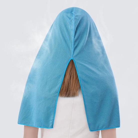 Cooling Towel U-shaped Hoodie Beach Camping Gym Sun Protection Quick Drying Head Protection Cooling Cloth Sunscreen Bandana Kerchief