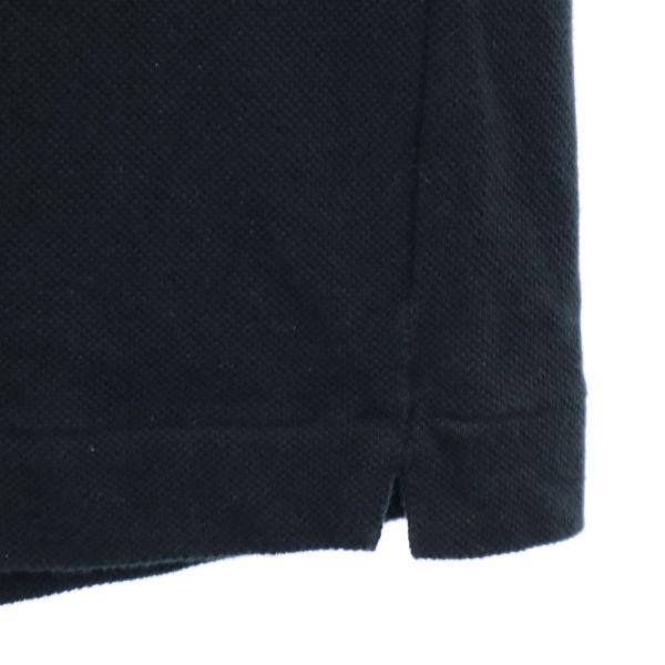 LACOSTE L!VE Short Sleeve Polo Shirt 3 Black Men's Used