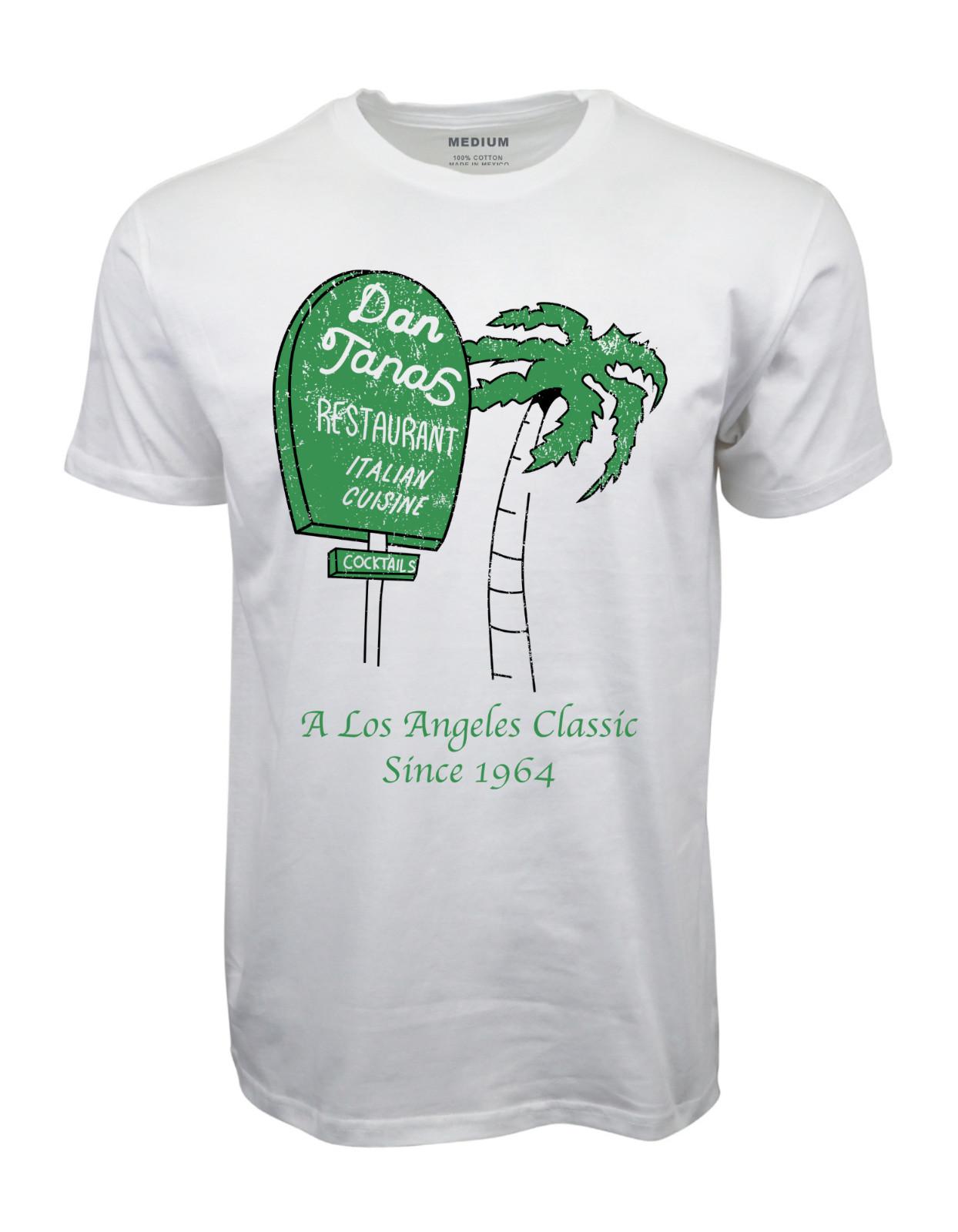 90s DAN TANA S ITALIAN CUISINE PROMO ADULT SHORT SLEEVES T SHIRT TEE XXXXL