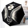 1pc Eagle Wings Rammstein Symbol Umbrella with Plastic Handle,Suitable for All Seasons Home Travel Outdoor UmbrellaM963