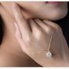925 Sterling Silver Fashion Classic Shambhala Ball Zircon Pendant Necklace Birthday Party Anniversary Gift