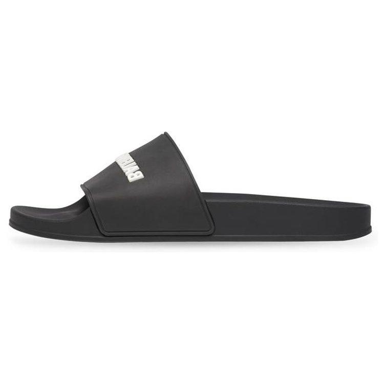 Balenciaga Slide Slippers Men's Black 565826W1S801006