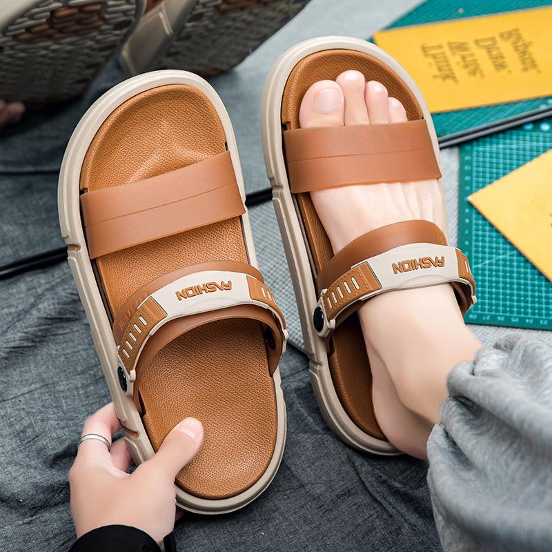 Fashion Men's Sport Slippers Summer Outdoor Wearable Trendy Brand Hot Sale Of The Season New Indoor Home Anti-slip Slip-resistant Sandal