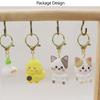 Soft Flexible PVC Magnetic Couple Keychain Pendant Magnet Key Holder For Quick Attachment Ideal Gift For Couples