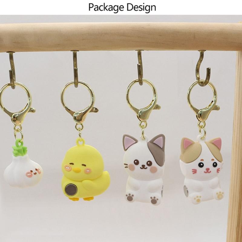 Soft Flexible PVC Magnetic Couple Keychain Pendant Magnet Key Holder For Quick Attachment Ideal Gift For Couples