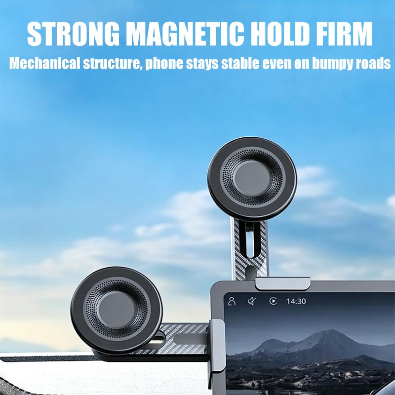 New Anti-Shake Magnetic Phone Holder for Car Display Screen Universal Car Central Screen Magnetic Holder for Tesla Model 3/Y/X/S