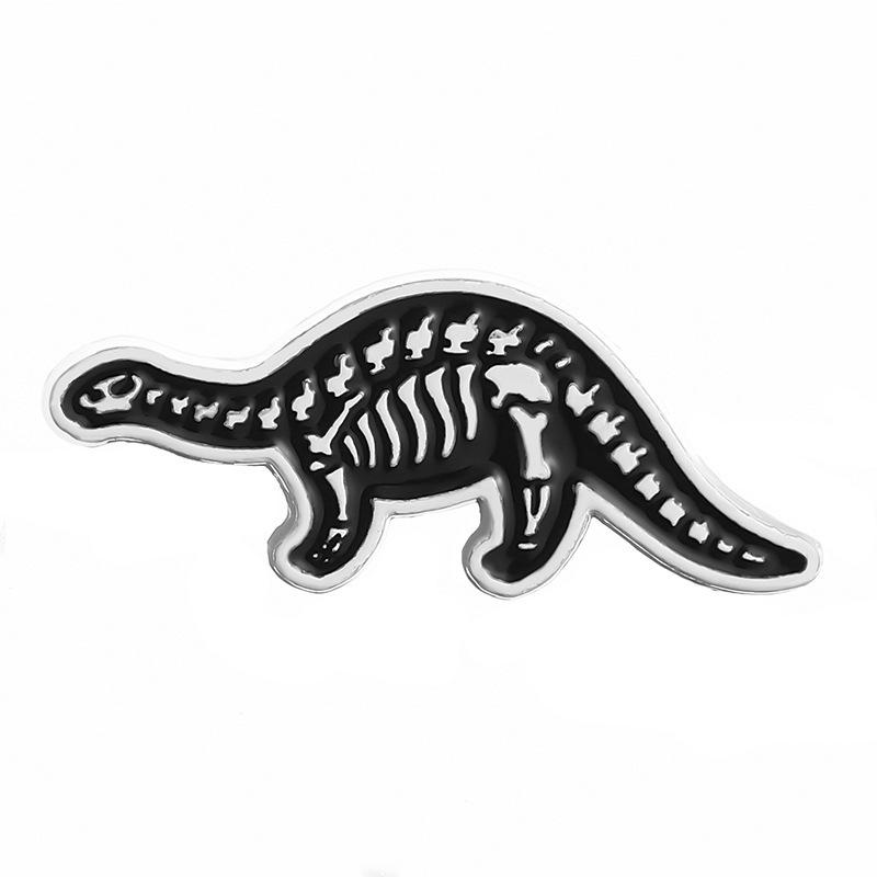 Charming Metal Crane Shape Brooch Fashionable And Decorative Enamel Pin All For