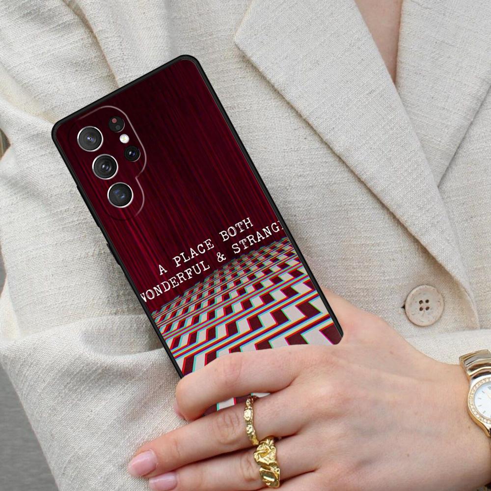 twin peaks SOFT Cell Phone Case for Samsung Galaxy S26 Ultra S25 S24 S23 S22 S21 S20 Note10 Cover