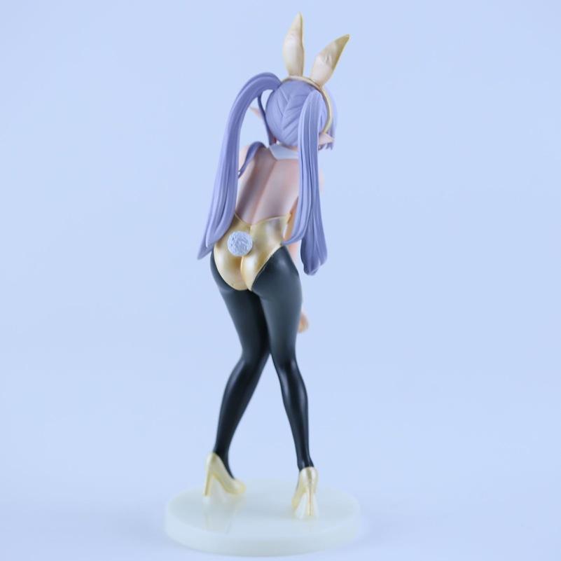 21cm Frieren: Beyond Journey'S End Frieren Bunny Girl Blow A Kiss Anime Figure Model Statue Fans Collection Desktop Ornament Toy