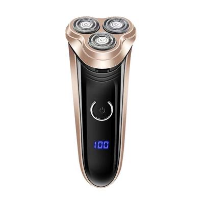 FINITE 5688 Electric Shaver: Three-Head Floating Razor for Men's Beard Grooming.