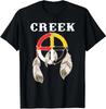 NEW LIMITED Creek Tribe Nation Muskogee Native Indian Medicine Wheel T-Shirt