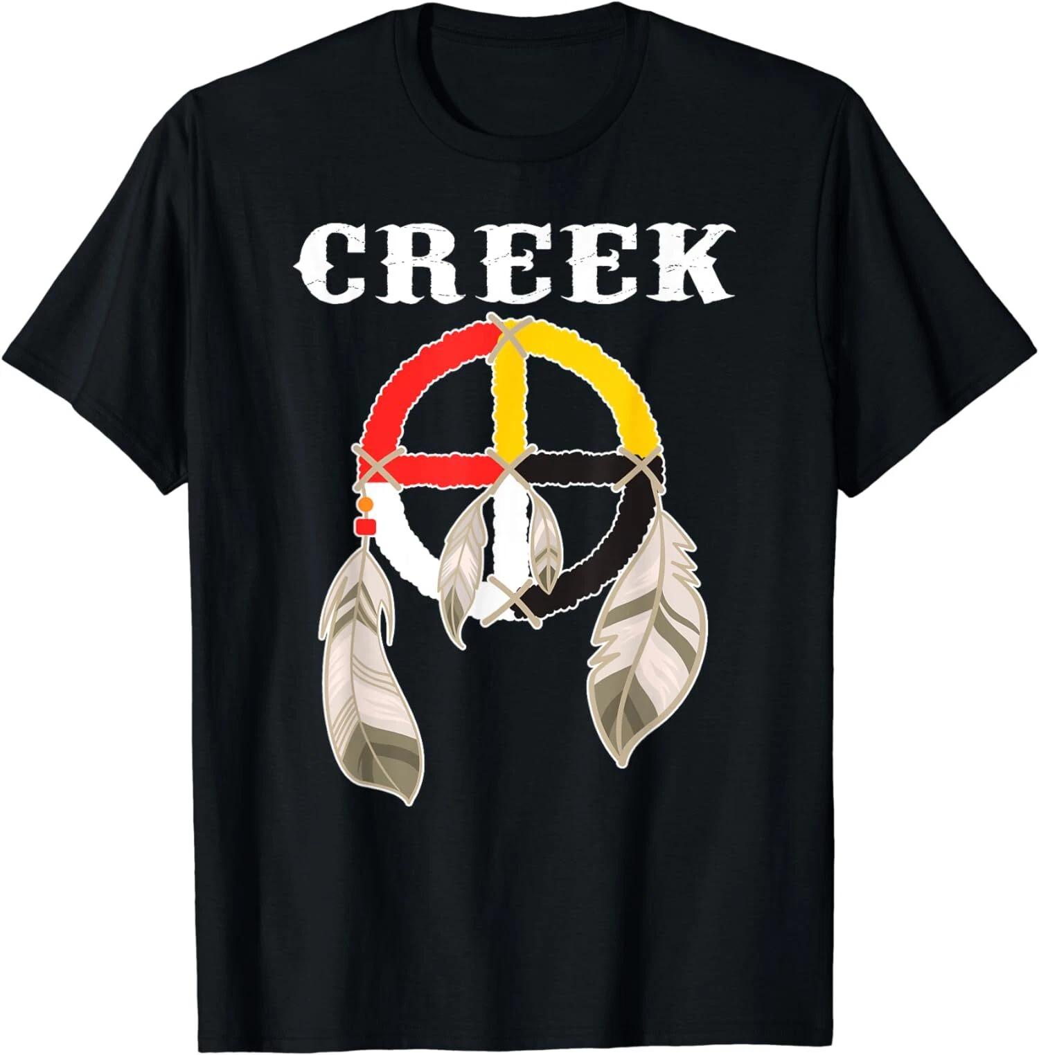 NEW LIMITED Creek Tribe Nation Muskogee Native Indian Medicine Wheel T-Shirt XXXL