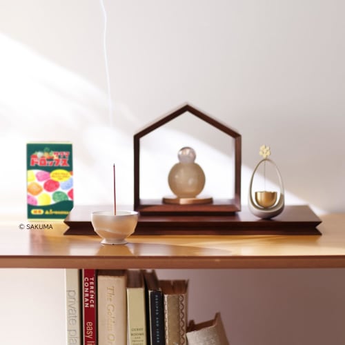 Kameyama Sakuma Drops Mini Incense Sticks, Approx. 10g X 4 Varieties, Approx. 160 Sticks, Collaboration Incense