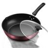 Wok antiaderente Pentole e padelle per la casa Stoviglie Wok per la cena in famiglia Padella per la casa Padella con coperchio
