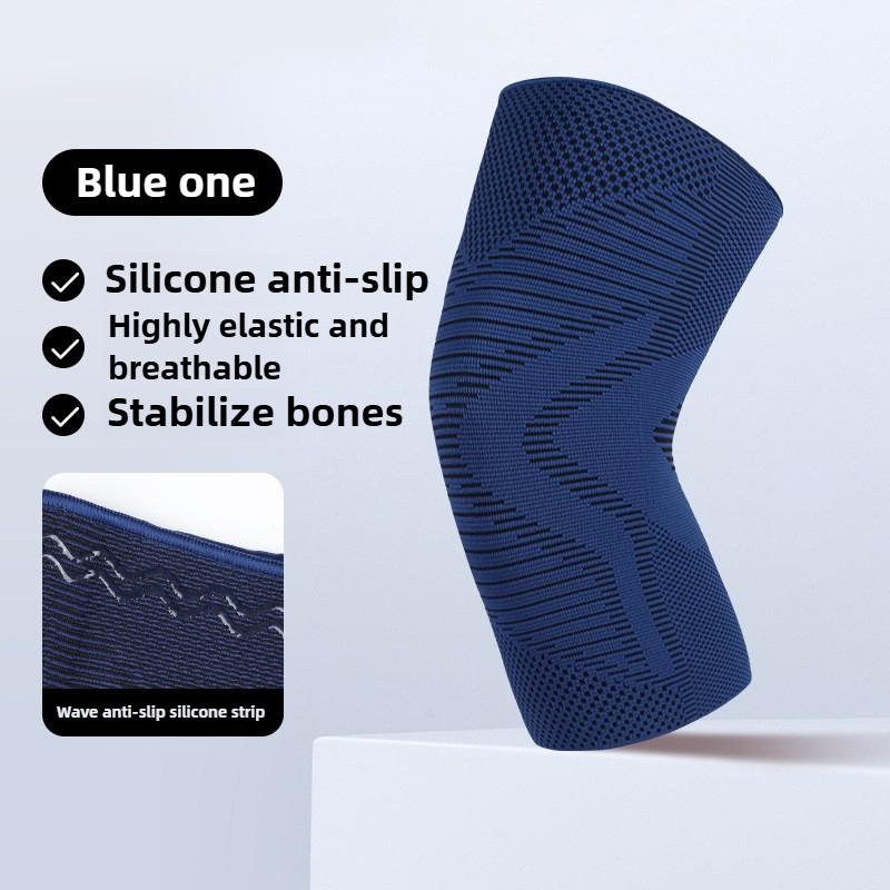 Women's Professional Sports Knee Pads New Upgraded Thin Silicone Non-slip Four-way Stretch All-season Style for Active Wear